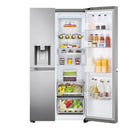 LG 635L Side by Side Fridge Stainless Finish GSL635PLF