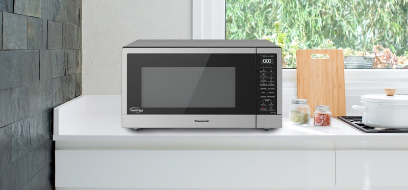 Panasonic NN-ST78LS 44L Stainless Steel Cyclonic Inverter Microwave in Kitchen