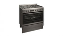 Westinghouse Freestanding Pyrolytic Cooker Dark Stainless Steel 90cm WFEP917DSD