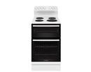 Westinghouse 54cm White Electric Freestanding Cooker with Coil Hob WLE522WC