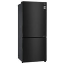 LG GB455BTL 420L Bottom Mount Fridge (Black)
