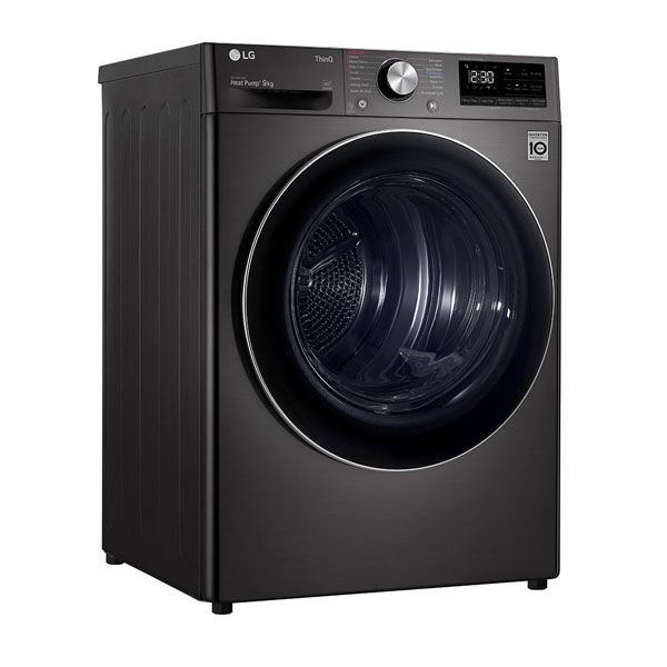 LG 9kg Black Heat Pump Dryer w/Inverter Control DVH9-09B