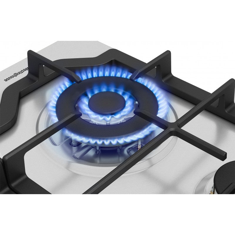 Westinghouse 60cm Stainless Steel Gas Cooktop WHG644SC