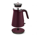 Morphy Richards 1.5L Maroon Aspect Kettle Black Chrome Base 100027