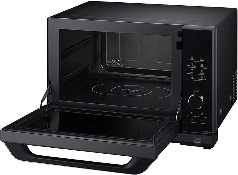 Panasonic NN-DS596B 4in1 Steam Flatbed Microwave Oven with Grill Black