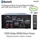 Sonken SA-767 Karaoke Mixing Amplifier Bluetooth SA-767