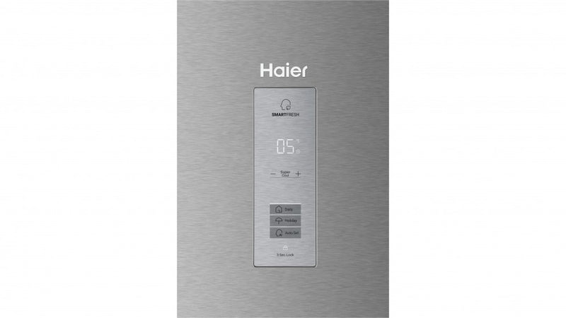 Haier HRF505VS 465L Vertical Fridge Silver Controls
