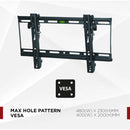 Teco Universal Flat Panel Wall Mount TV Bracket 22”-42” TV 75kgs WM7542T