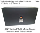Sonken Karaoke Speaker CS-912