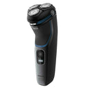 Philips Wet or Dry Electric Shaver Shiny Black S3122/51