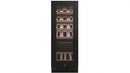 Vintec 20 Bottle Wine Cabinet Black Glass VWS020SBB-X