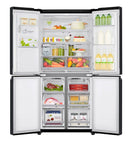 Inside View of LG 570L Slim French Door Fridge GF-L570MBNL