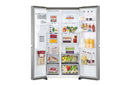 LG 635L Side by Side Fridge Stainless Finish GSL635PLF