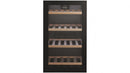 Vintec 35 Bottle Single Zone Wine Cabinet Black Glass VWS035SBB-X