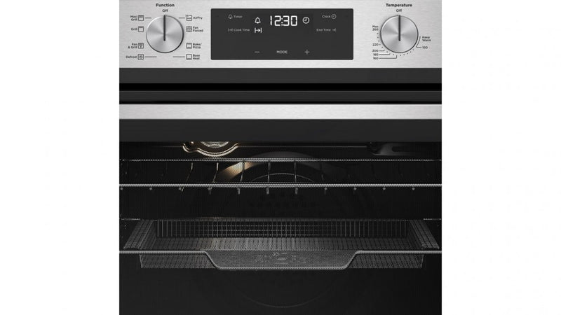 Westinghouse WVE616SC 600mm Stainless Steel Multifunction Oven with AirFry - LED and Timer