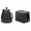 Westinghouse Black Kettle and 2 Slice Toaster Pack WHKTPK07K