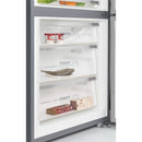 CHiQ 396L Bottom Mount Fridge Black Steel CBM395NBS Compartments