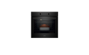 Chef 60CM Multi-Function 3 Oven Black CVE612DB