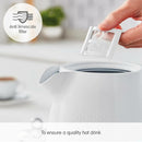 Morphy Richards Verve White Jug Kettle 103012