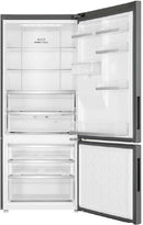 Inside View on Haier 450L Bottom Mount Fridge HRF450BHC2