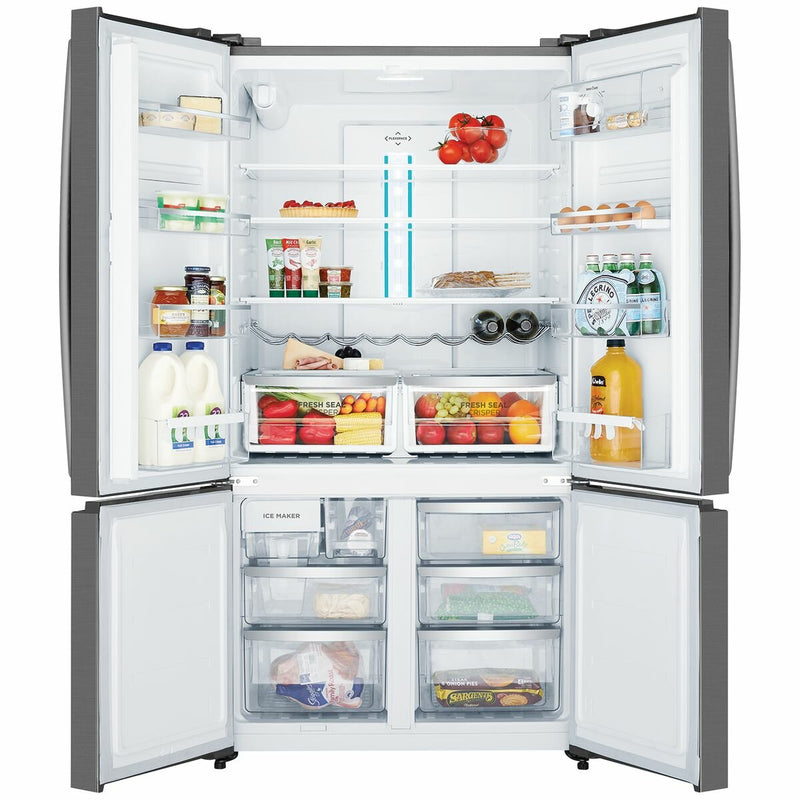 Westinghouse 541L French Door Fridge with Ice Maker and Water Dispenser WQE6060BB