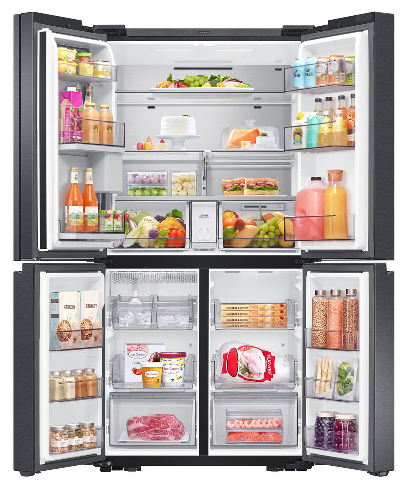 Samsung 637L Family Hub French Door Fridge SRF9300BFH with foods