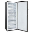 Opened CHiQ 380L Hybrid Upright Fridge Freezer CSH379NBSR