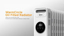 Midea Deluxe 11 Fin Digital Oil Heater NY2311-20MR