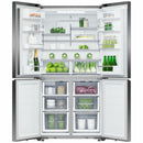 Fisher & Paykel RF605QZUVB1 538L Multi Door Fridge With Foods Inside