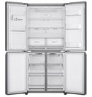 Inside View of LG Slim French Door Fridge GF-L570PL 570L