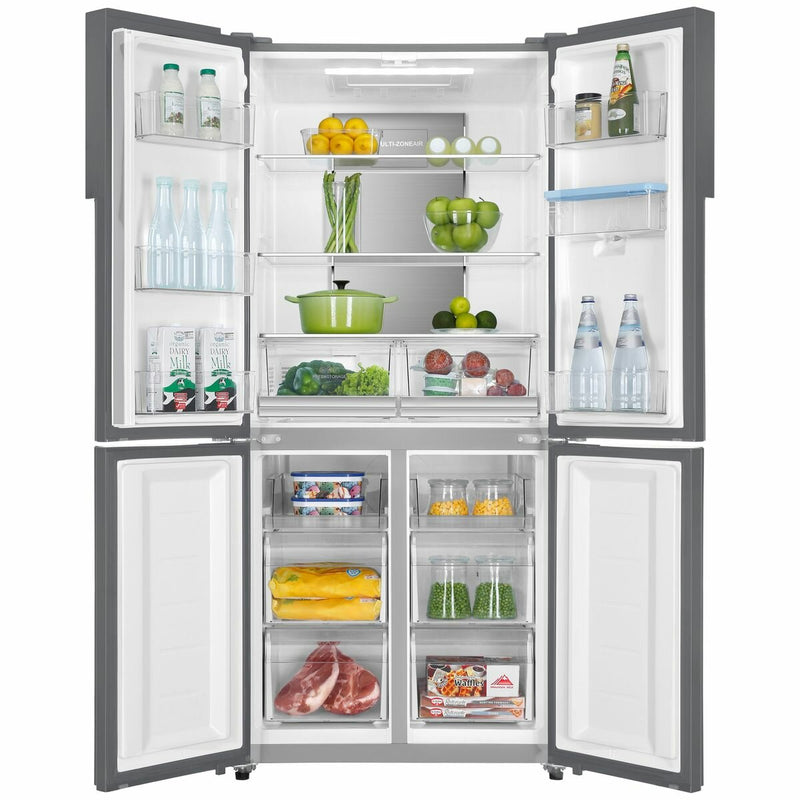 Haier 565L French Door Fridge HRF565YHS With Foods Inside