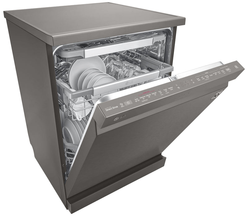 LG Quadwash Freestanding Dishwasher XD3A25BS controls
