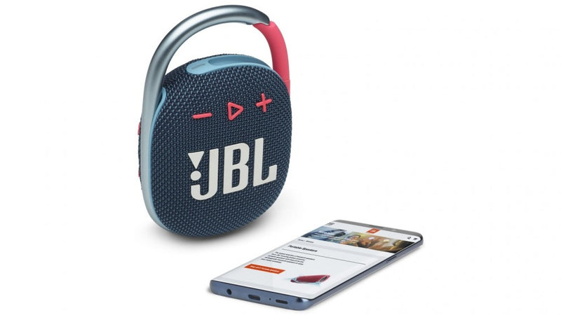 JBL Clip 4 Portable Bluetooth Speaker Blue 5059175
