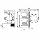 Beko Heat Pump Dryer 7kg BDP710