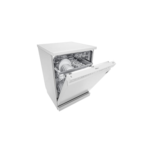 LG XD5B14WH QuadWash® Dishwasher in White Finish with 14 Place Settings