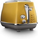 Delonghi Icona Capitals 2 Slice Toaster New York Yellow CTOC2003Y