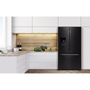 Hisense 577L French Door Fridge Black Steel HRFD577B