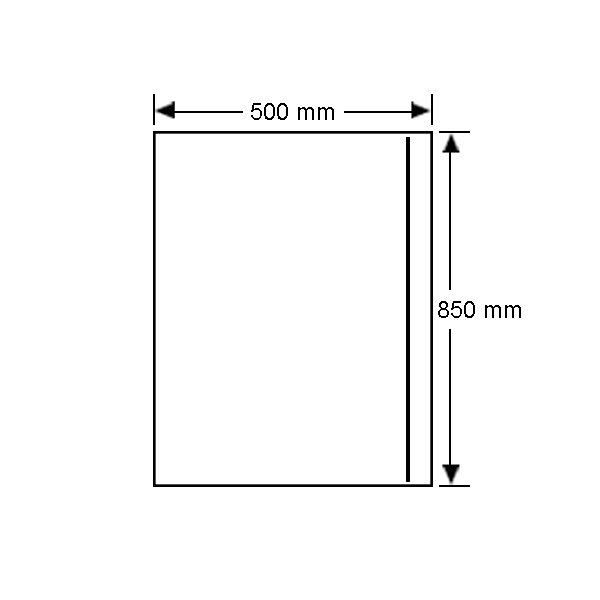 Standard bar fridge size sales