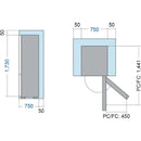 Panasonic Premium Bottom Mount Refrigerator 505L NR-BW530HVSA