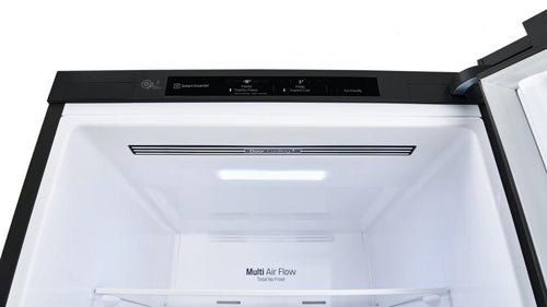 LG 335L Bottom Mount Fridge with Door Cooling in Matte Black Finish GB335MBL