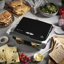 Russell Hobbs Sandwich Press 4 Slice Black Pearl RHSP801BLK