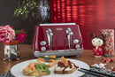 Delonghi Icona Capitals 4 Slice Toaster Tokyo Red CTOC4003R