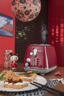 Delonghi Icona Capitals 2 Slice Toaster Tokyo Red CTOC2003R