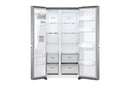 LG 635L Side by Side Fridge Stainless Finish GSL635PLF
