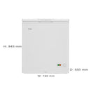 Haier 143L Chest Freezer HCF143