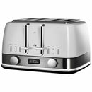 Sunbeam New York Collection 4 Slice Toaster White Silver TA4440WS