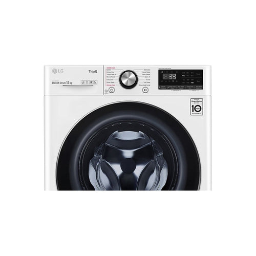 LG Front Load Washer (White) 12kg WV9-1412W