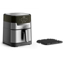 Tefal Easy Fry And Grill Deluxe Air Fryer Black Silver 4.2L EY505D