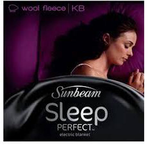 Sleep Perfect™ King Bed Wool Fleece Heated Electric Blanket BL5671