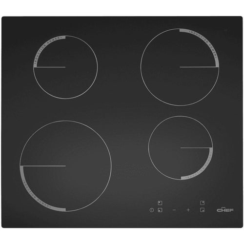 Chef 60cm 4 Zone Induction Cooktop CHI643BA
